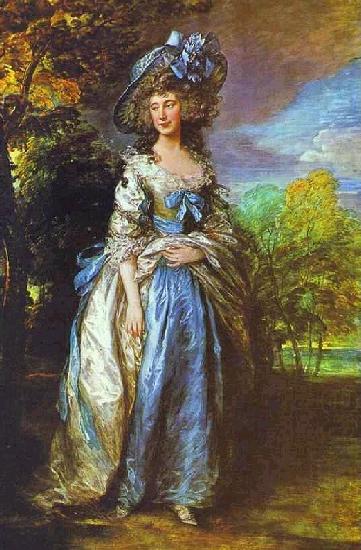 Thomas Gainsborough Lady Sheffield china oil painting image